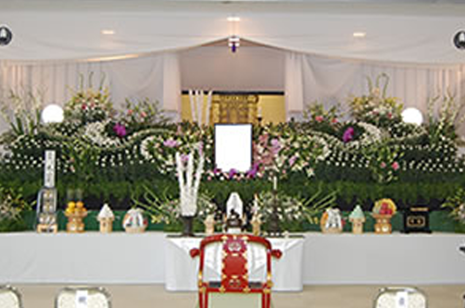 寺院・会館での葬儀 祭壇01